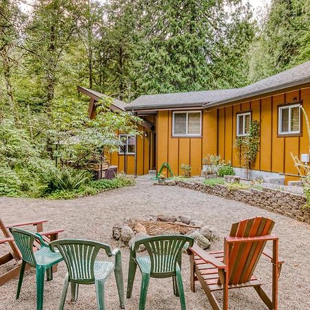 Creekside Cabin Rhododendron Kültér fotó