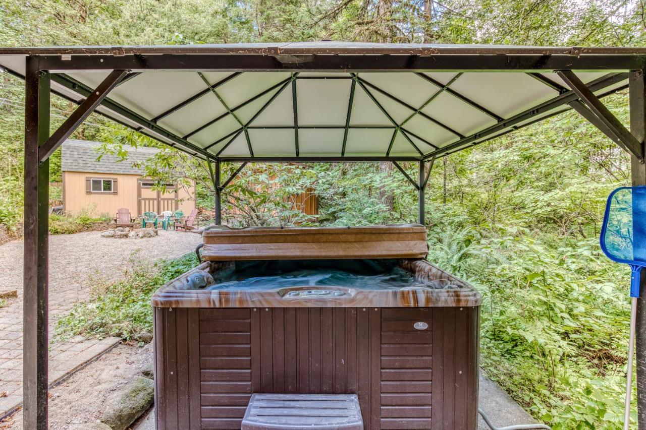 Creekside Cabin Rhododendron Kültér fotó