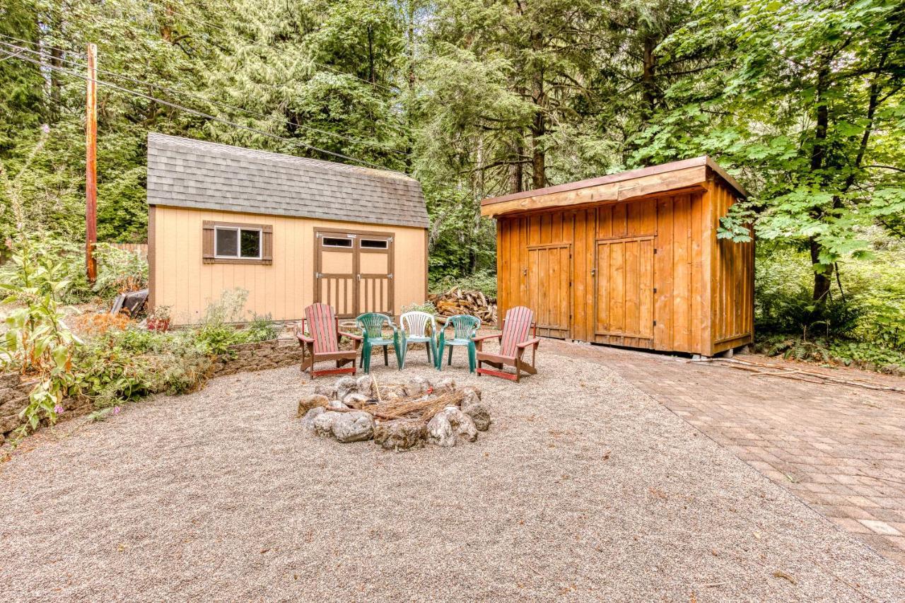 Creekside Cabin Rhododendron Kültér fotó