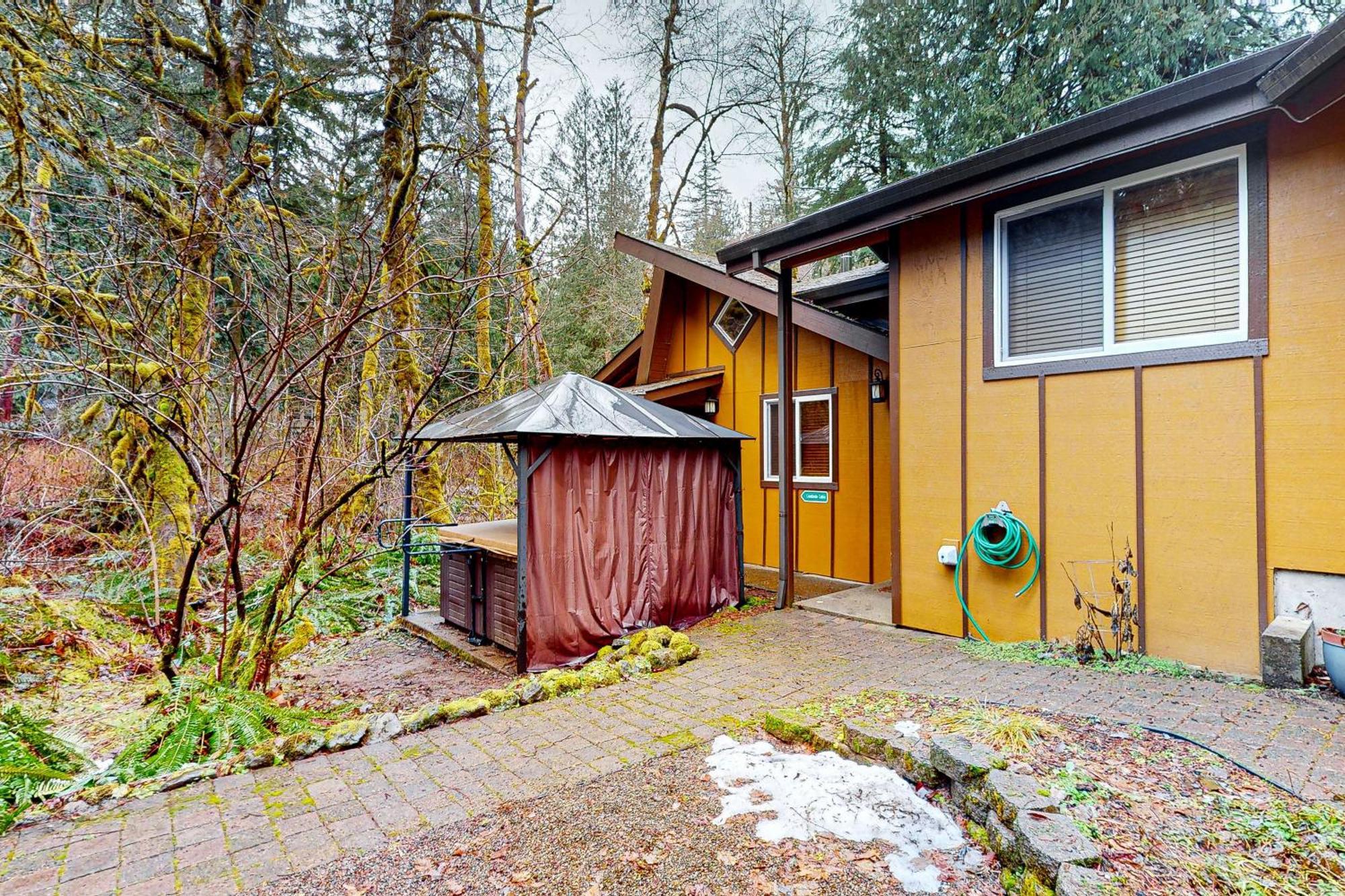 Creekside Cabin Rhododendron Kültér fotó