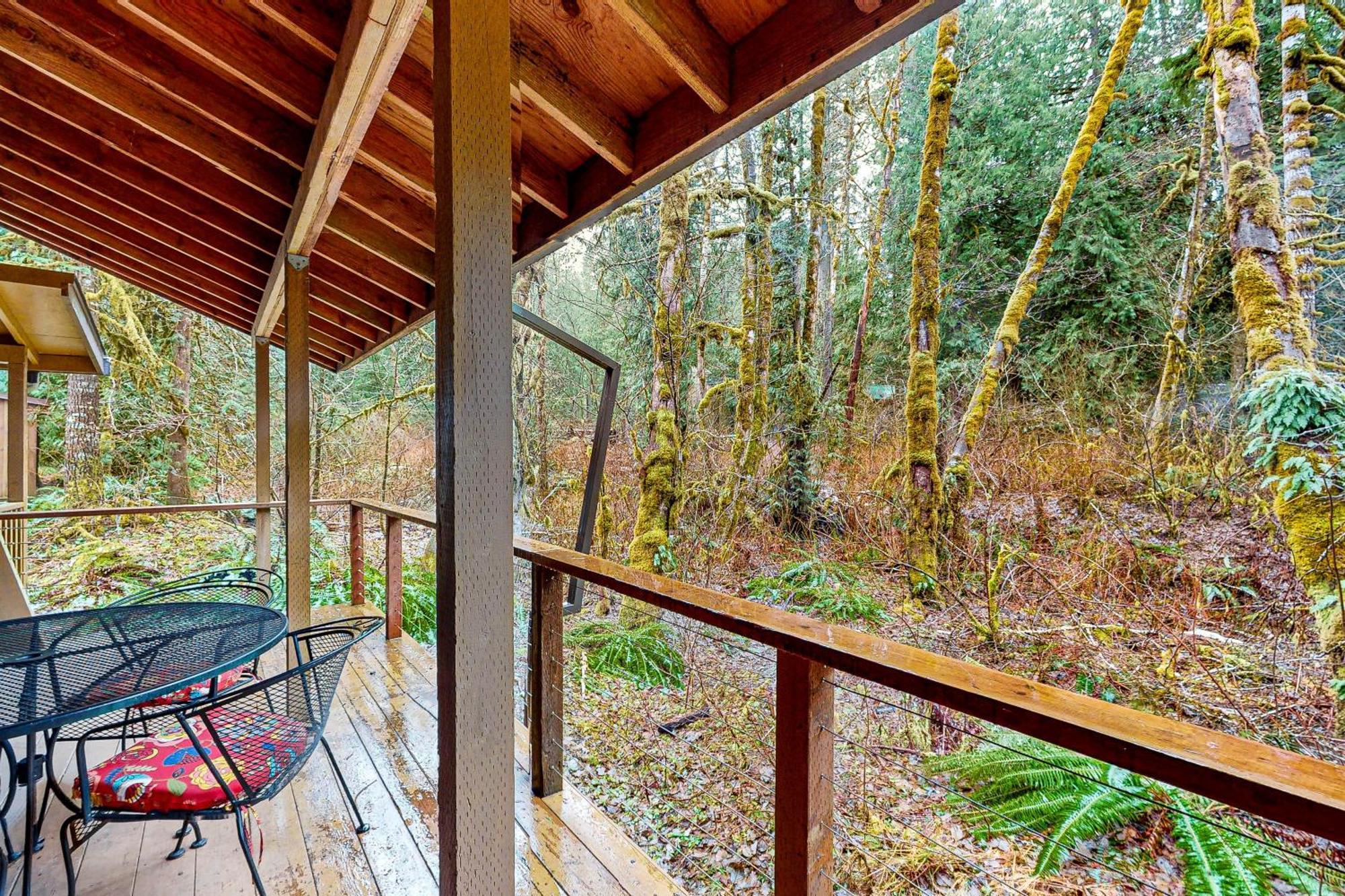 Creekside Cabin Rhododendron Kültér fotó